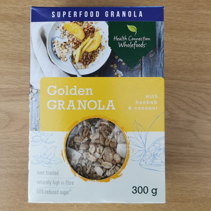 Health Connection Wholefoods Golden Granola Review abillion