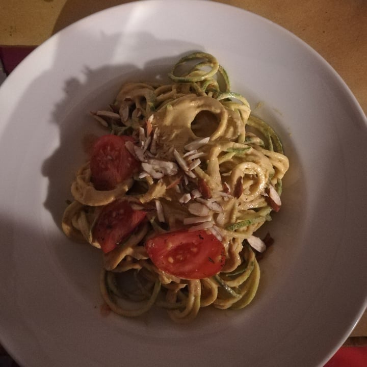 Soul Kitchen Genova, Italy Spaghetti di zucchine con pesto alla