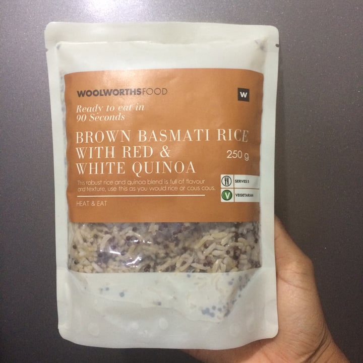 Woolworths Food Brown basmati rice with red & white quinoa Review