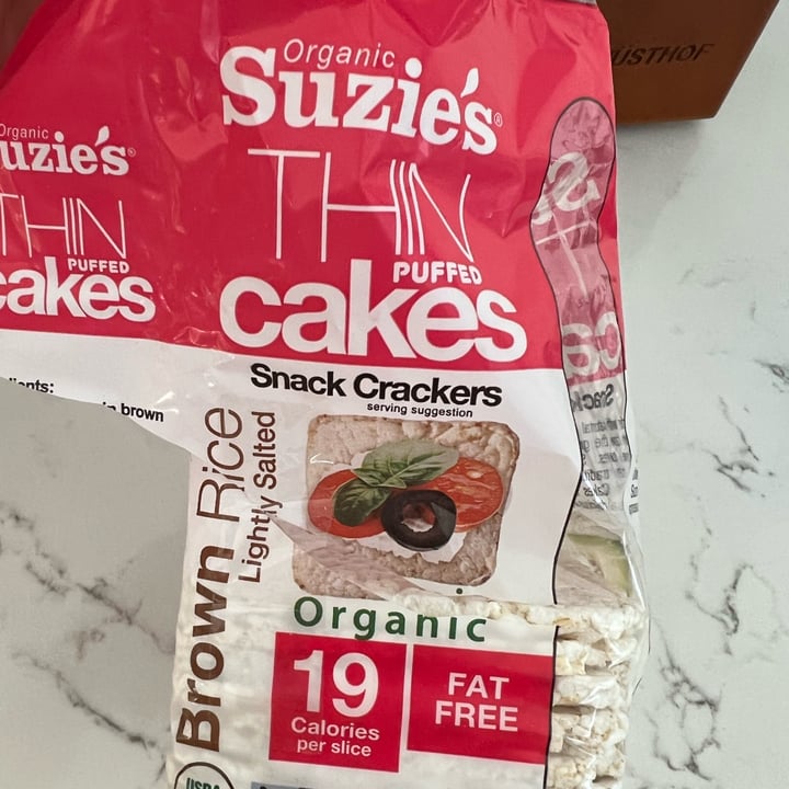 Suzie’s organic brown rice cake lightly salted Review abillion