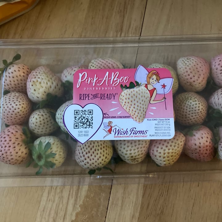 Wish farms PinkABoo Pineberries Reviews abillion