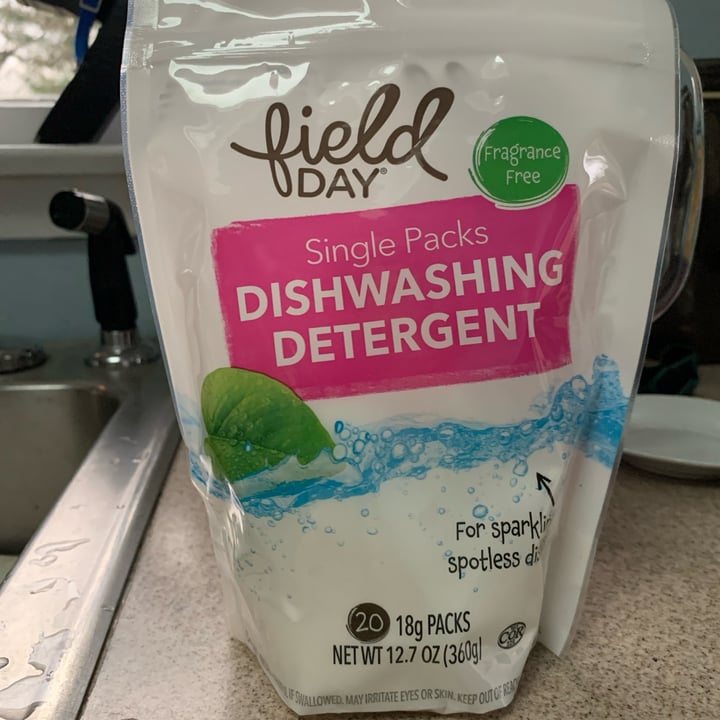 Field Day Single Packs Dishwashing Detergent Review abillion