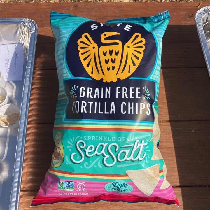 Siete Family Foods Grain Free Tortilla Chips Sprinkle of Sea Salt