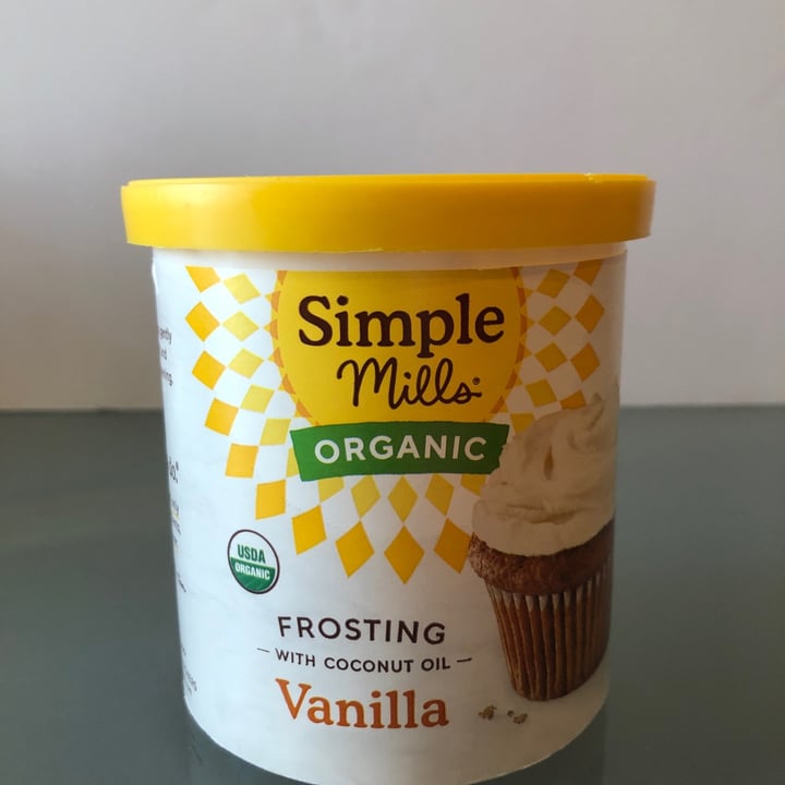Simple Mills Organic Vanilla Frosting Review abillion