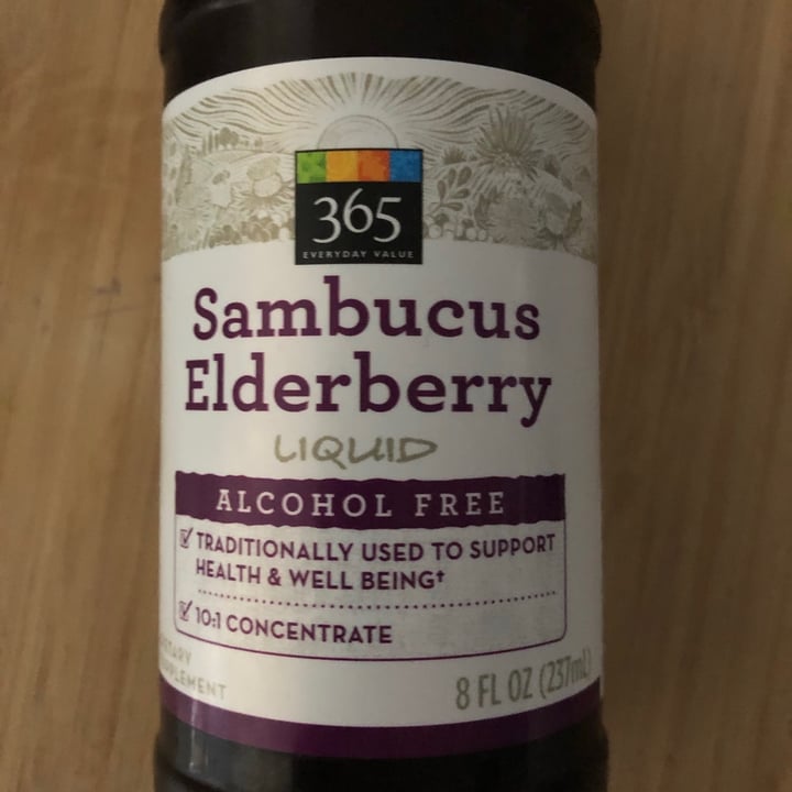 365 Whole Foods Market Sambucus Elderberry Review abillion
