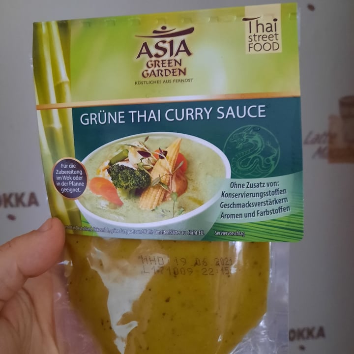 Asia Green Garden Grüne Thai Curry Soße Review | abillion