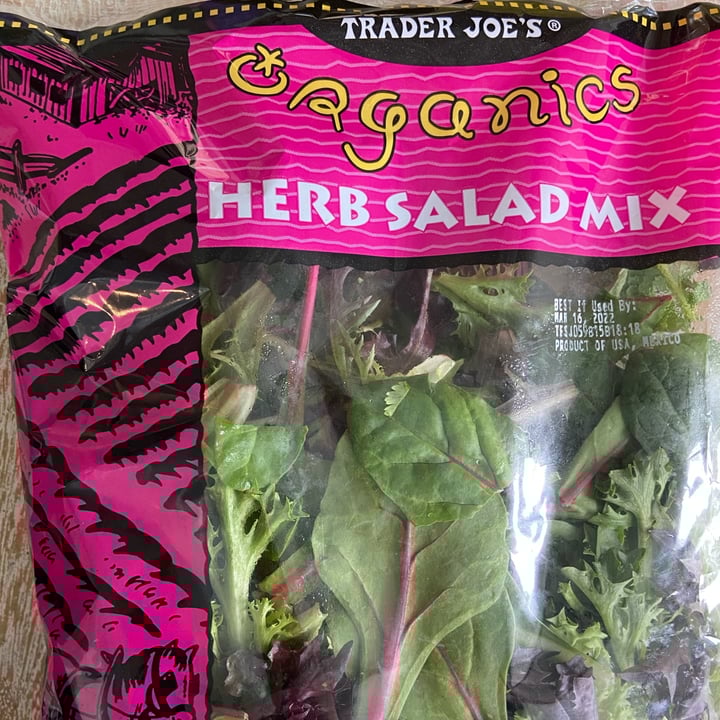 Trader Joe's Herb salad mix Review abillion
