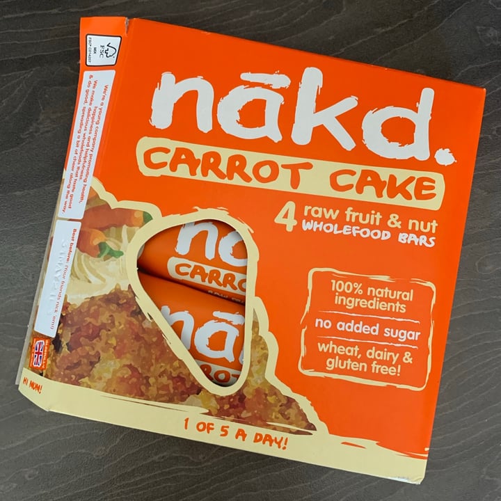 Nākd. Carrot Cake Bar Review abillion