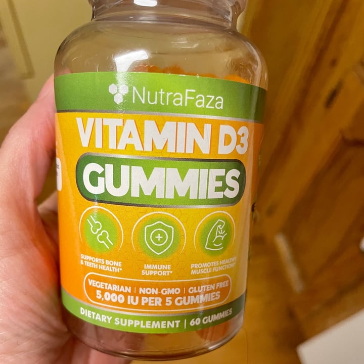 NutraFaza Vitamin D3 Gummies Review abillion
