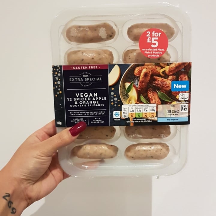 ASDA 12 Spiced Apple & Orange cocktail sausages Reviews abillion