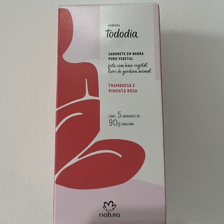 review photo of Natura Caja de jabones de tocador - Frambuesa y pimienta rosa shared by @goveggy on 16 Dec 2022 - review