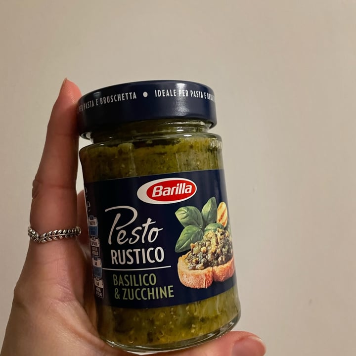 Barilla Pesto Rustico Basilico e Zucchine Review abillion