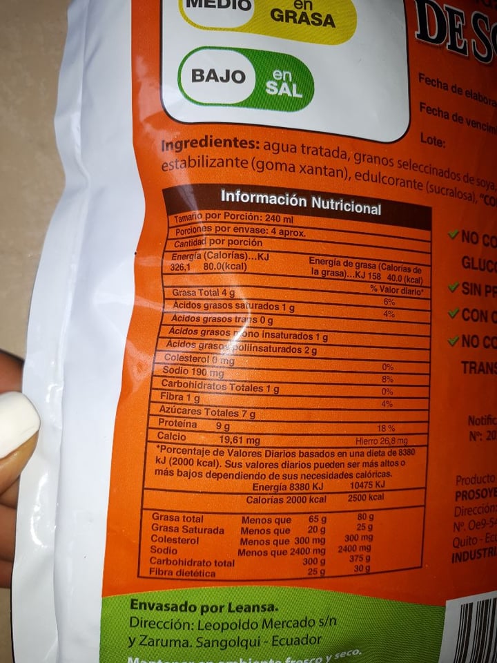 review photo of Solo soya Solo Soya shared by @violeta on 27 Aug 2021 - review
