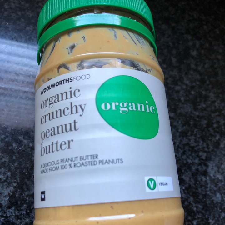 Woolworths Food Organic crunchy peanut butter Review abillion