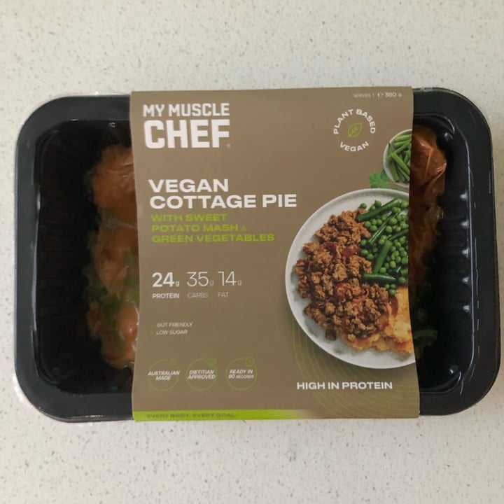 My Muscle Chef Vegan cottage pie Review | abillion