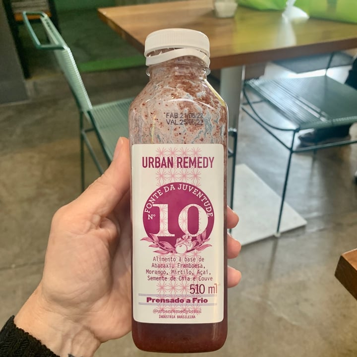 Urban Remedy Suco Fonte da Juventude Nr. 10 Review abillion