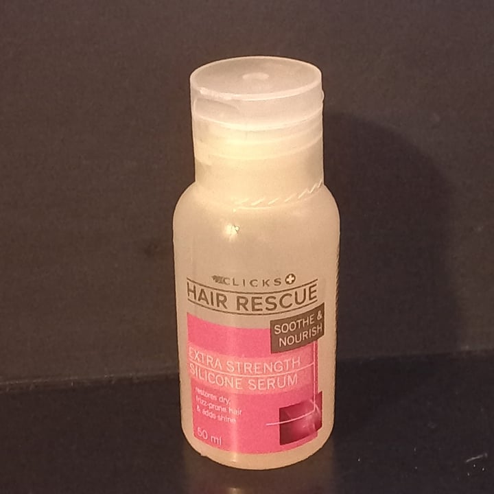 Clicks health and beauty Hair Rescue Extra Strength Silicone Serum