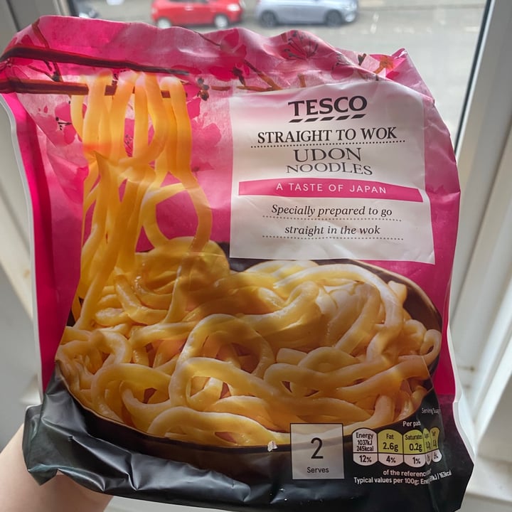 Tesco Straight to wok Udon Noodles Review abillion