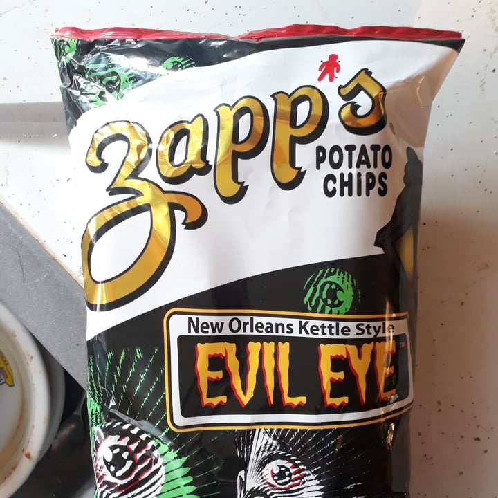 Zapp's Potato Chips Evil Eye New Orleans Kettle Style Chips Review