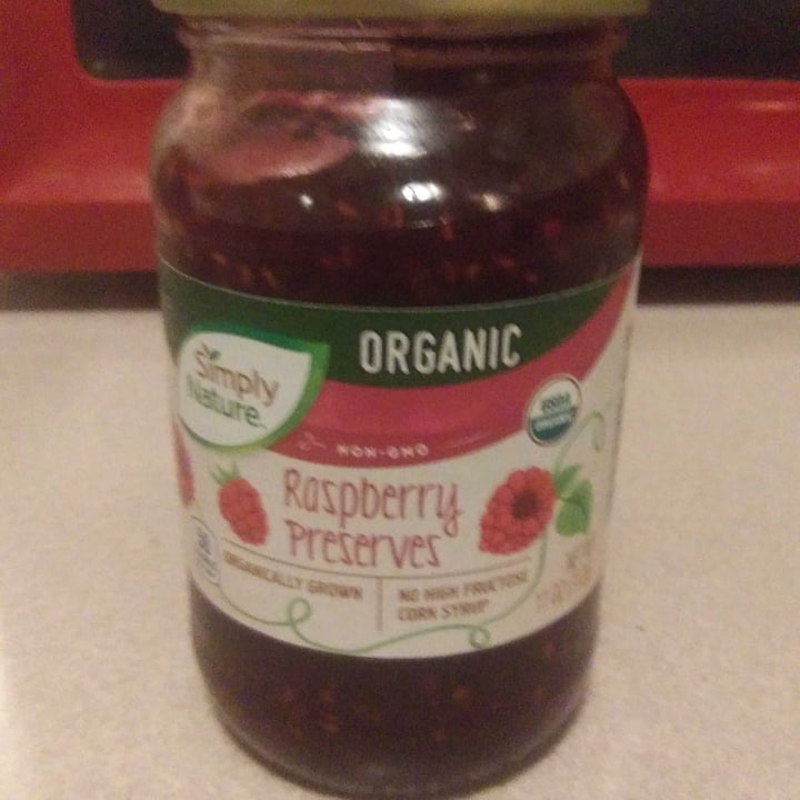 Simply Nature Simply Nature Organic Raspberry Preserves Review abillion