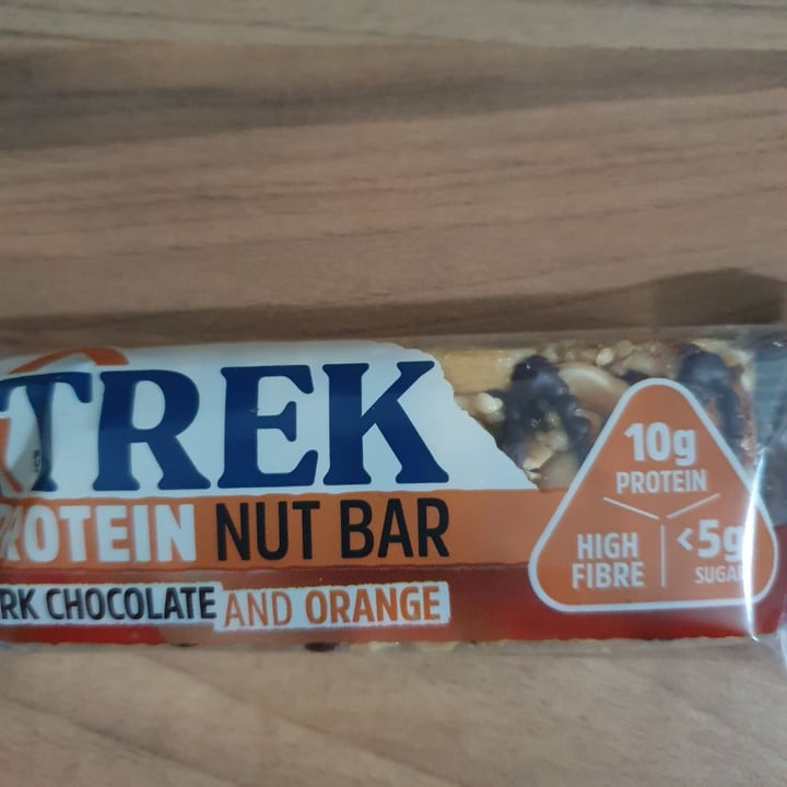 TREK Dark Chocolate and Orange Protein Nut Bar Reviews abillion