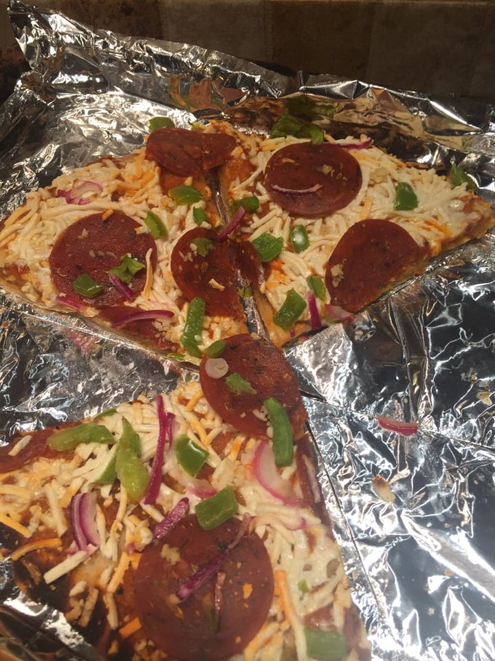 Lucky's Cafe Daiya pepperoni pizza Reviews abillion