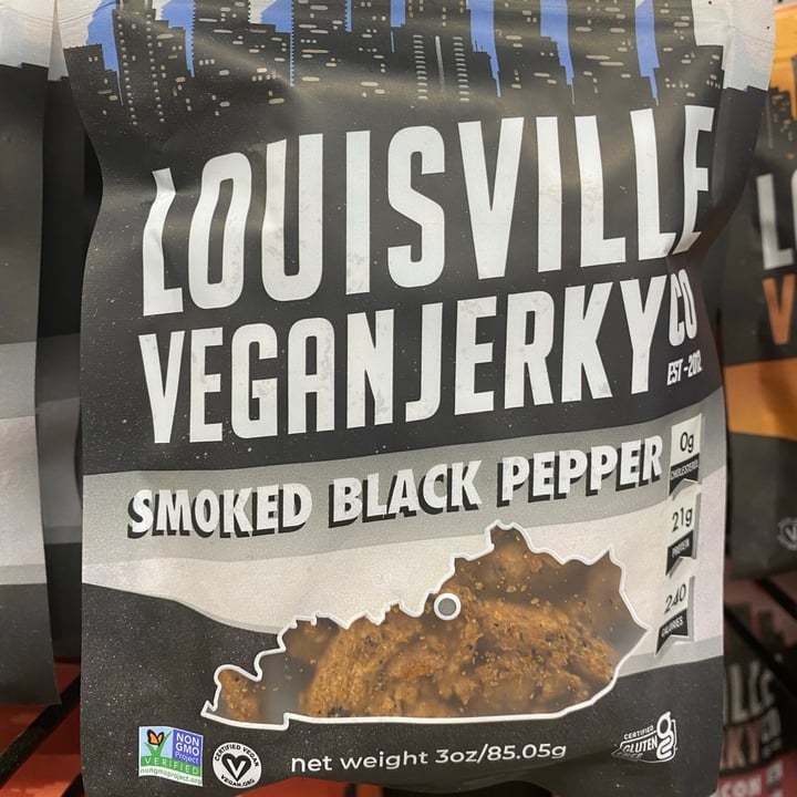 Louisville Vegan Jerky Co. Louisville Vegan Jerky Co Smoked Black