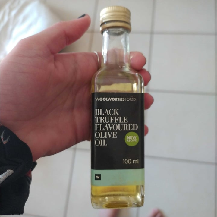 Woolworths Food Black Truffle Flavoured Olive Oil Review abillion