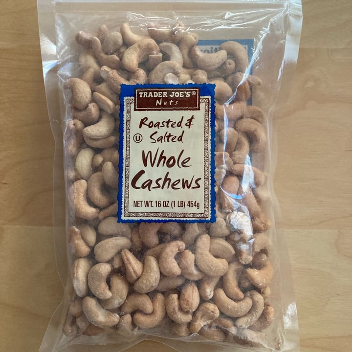 Trader Joe's Roasted & Salted Whole Cashews Review abillion