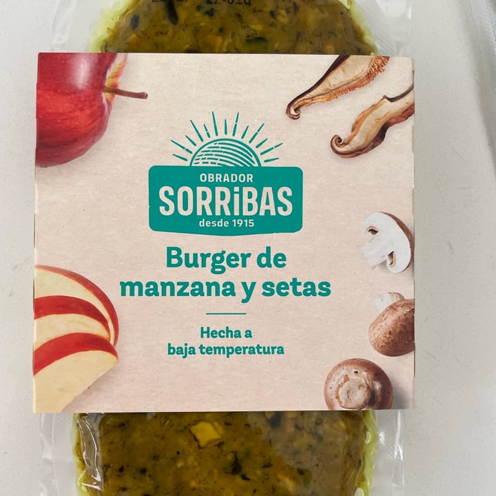 photo of Sorribas Burger de setas y manzana shared by @tmb7 on  16 Aug 2022 - review