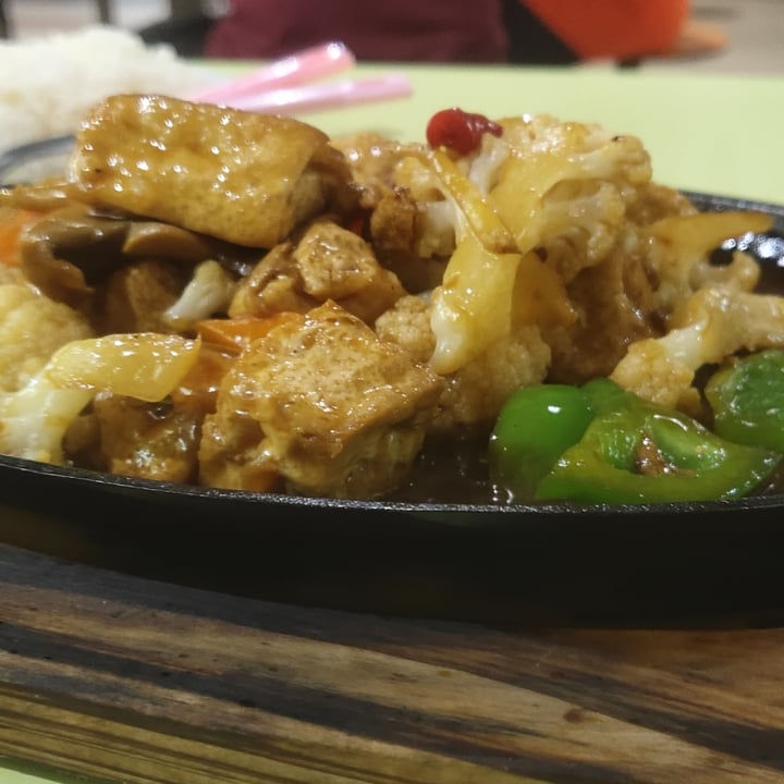 Choo Zai Zhai Vegetarian 自在齋素食 Geylang, Singapore Hot Plate Bean Curd
