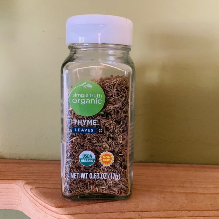 Simple Truth Organic Thyme Leaves Review abillion