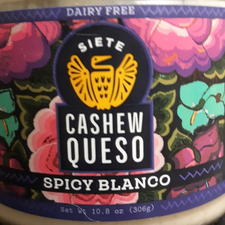 Siete Family Foods Cashew Queso Spicy Blanco Review abillion