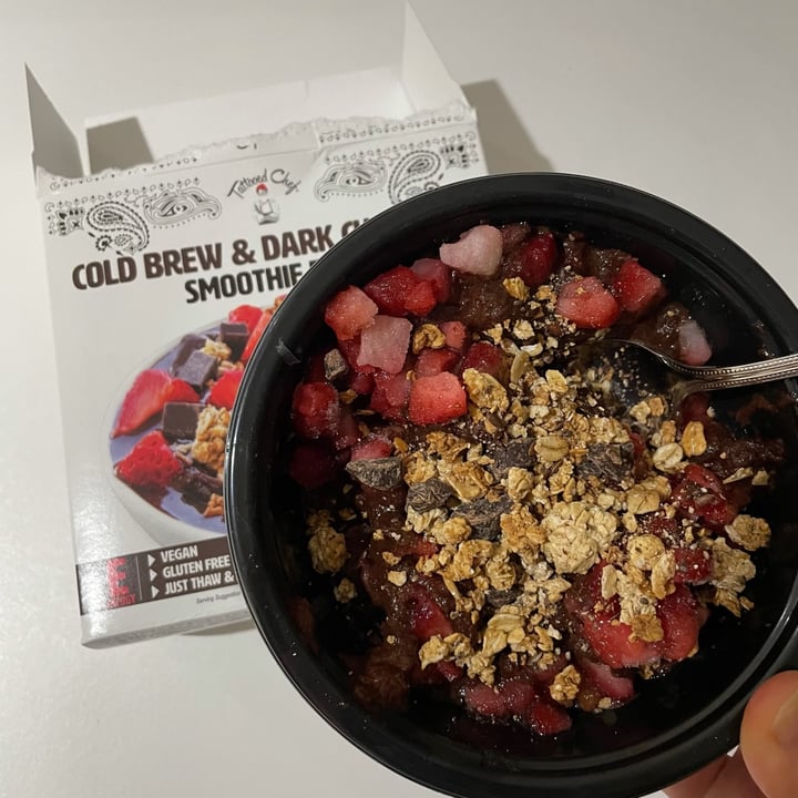 Tattooed Chef Smoothie bowl cold brew and dark chocolate Review abillion