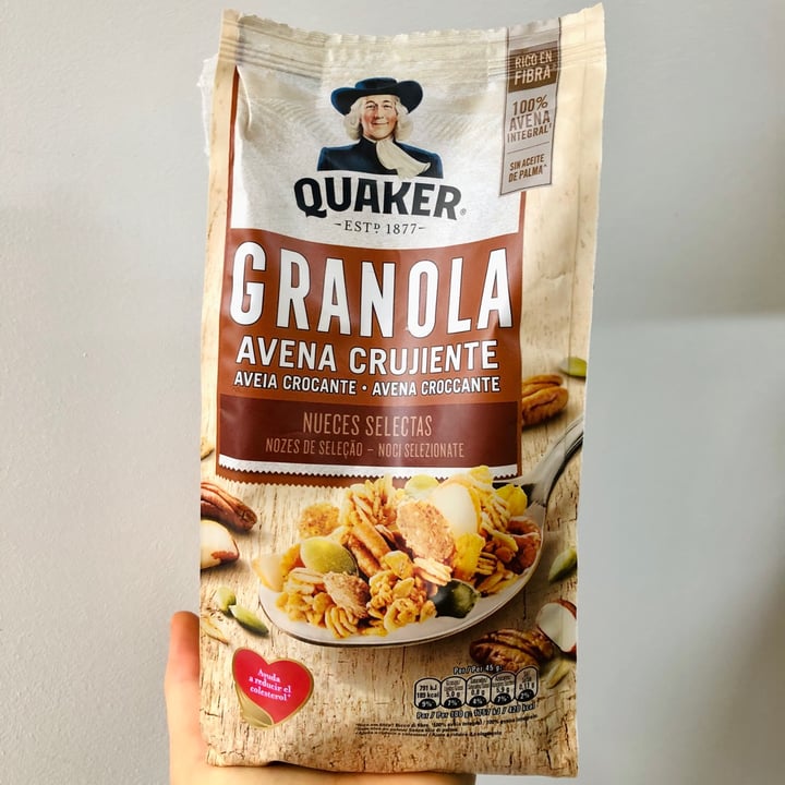 Quaker Granola de avena crujiente Review abillion