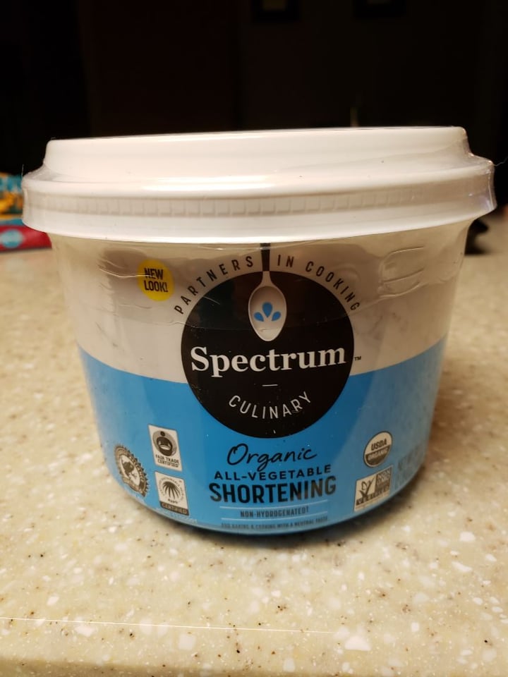 Spectrum Culinary Organic All Vegetable Shortening Review abillion