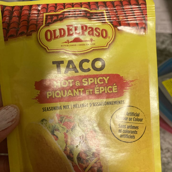 Old El Paso Hot & Spicy taco seasoning Review abillion