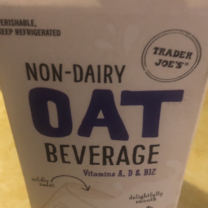 Trader Joe's NonDairy Oat Beverage Review abillion