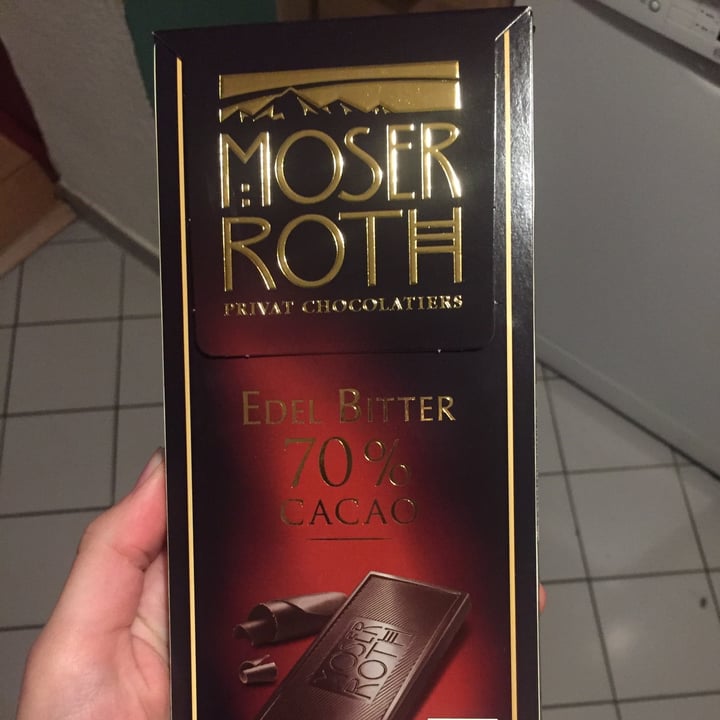 Moser Roth Finest dark 70% cocoa Review | abillion