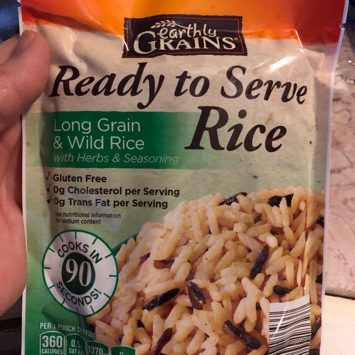 Earthly grains Ready to serve rice long grain& wild rice Review abillion