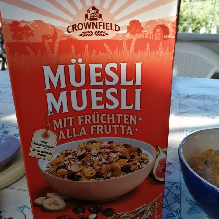 Crownfield Muesli alla frutta Reviews abillion