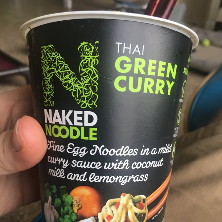 Naked Noodle Thai green curry Review abillion