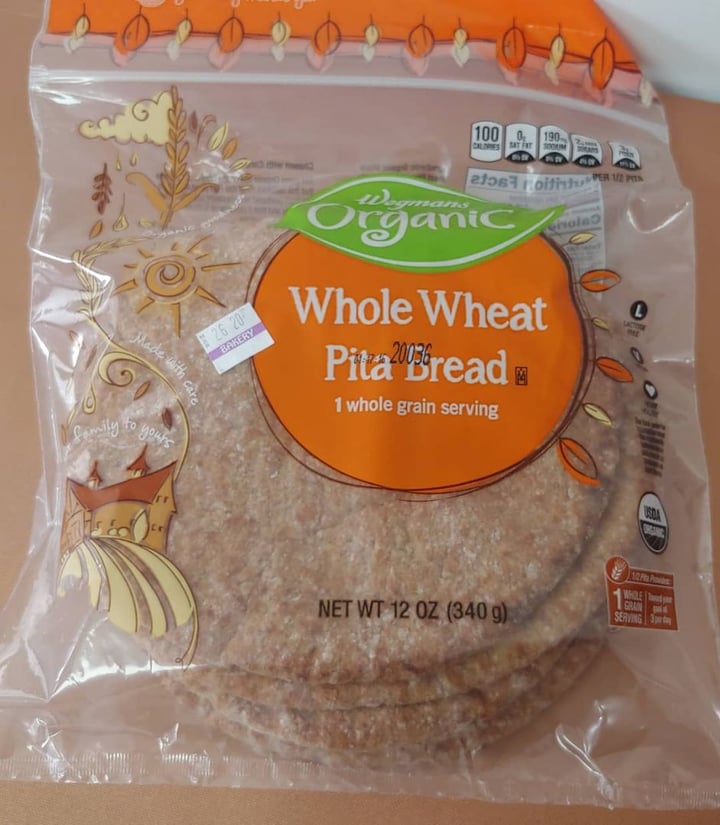 Wegmans Whole Wheat Pita Bread Review abillion