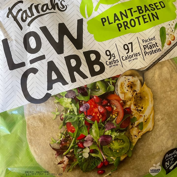 Farrah’s Plant Based Protein Wrap Review abillion
