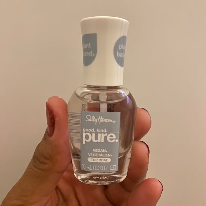 Sally Hansen Good and kind top coat Review abillion