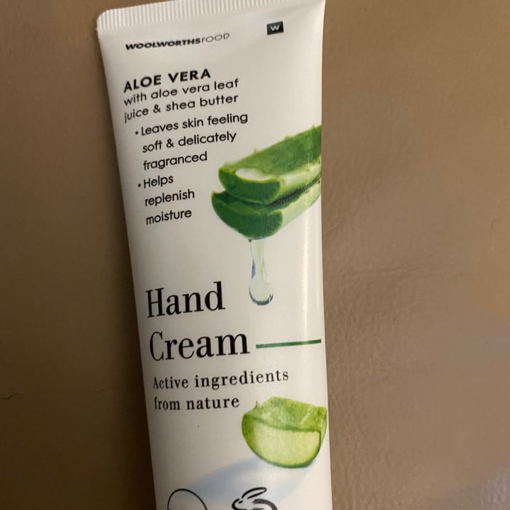 Woolworths Aloe Vera hand Cream Review abillion