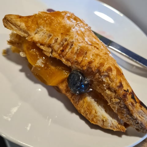 Peach and Blueberry Pastry