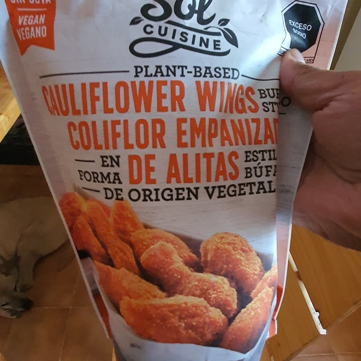 Sol Cuisine Cauliflower wings Buffalo style Review abillion