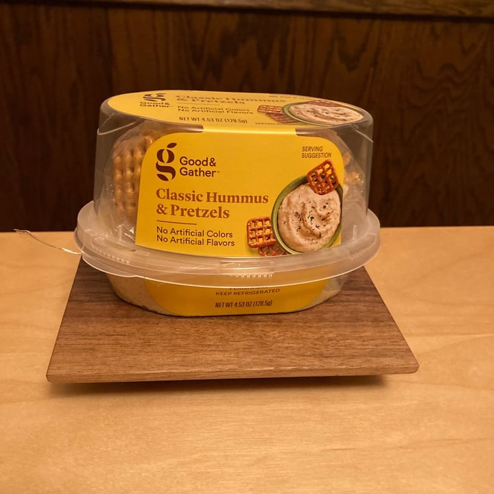 Good & Gather Classic Hummus & Pretzels Review abillion