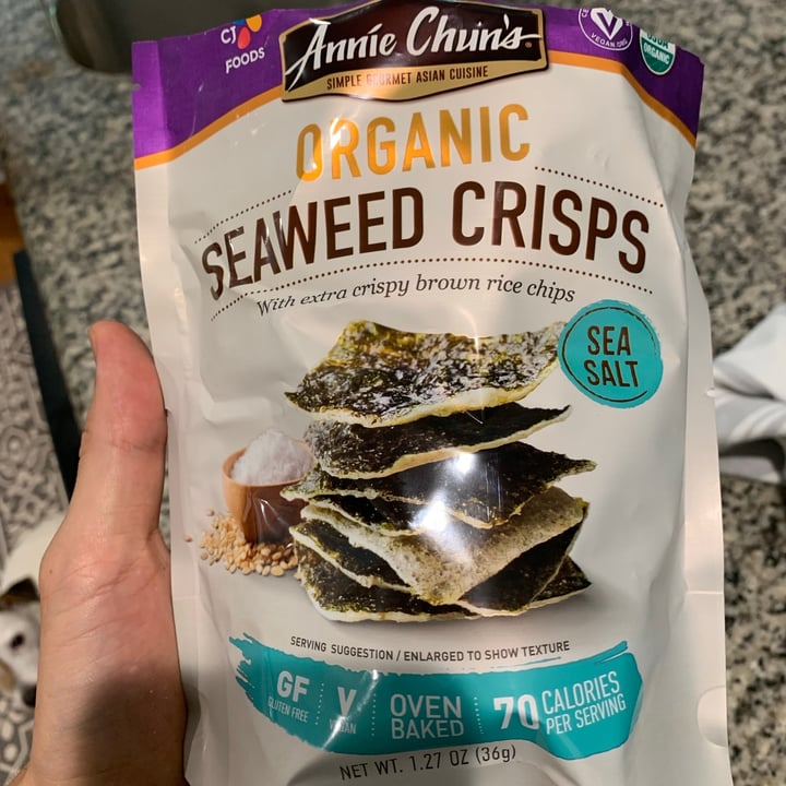 Annie Chun's Organic Seaweed Snacks Sea Salt Review abillion